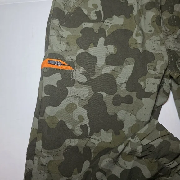 Weatherproof Boys Utility Pants 7/8 Camouflage Comfort Stretch S - Picture 3 of 10